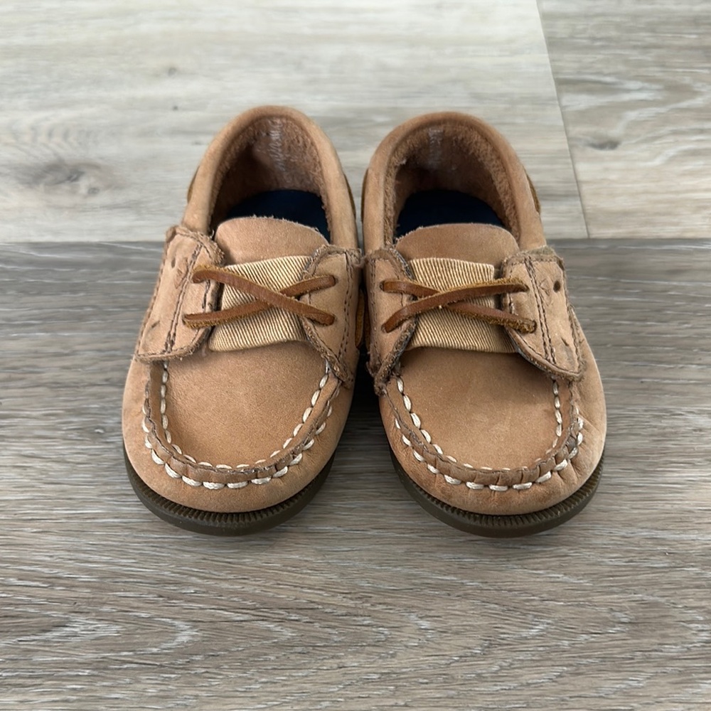 Sperry Tan Boat Shoes
